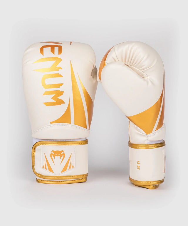Venum Boxhandschuhe Challenger 2.5 – Weiss/Gold