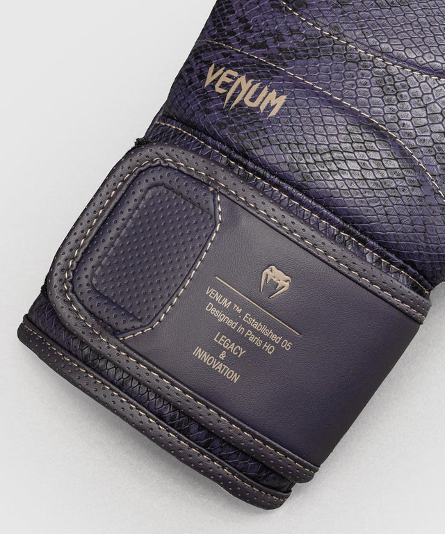 Venum Boxhandschuhe Impact Evo Scales - Dunkelviolett