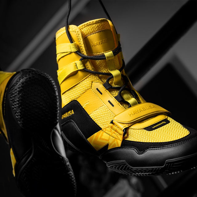 Hayabusa Boxschuhe Strike - Gelb/Schwarz