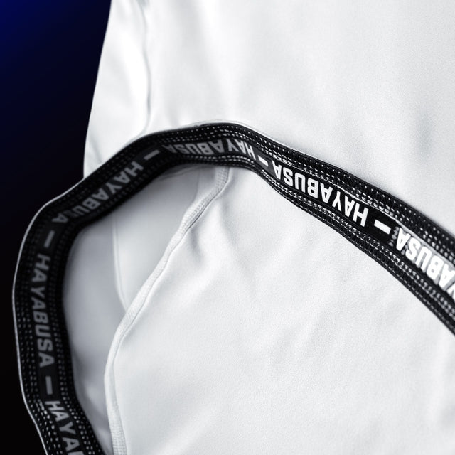 Hayabusa Rashguard Apex Vantage Kurzarm Damen - Weiß