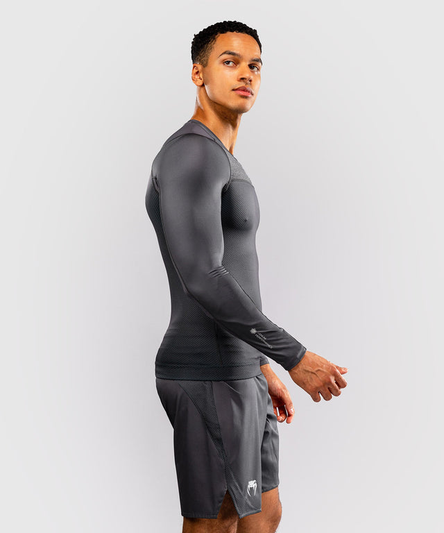 Venum Rashguard G-Fit Scale Lange Ärmel - Grau