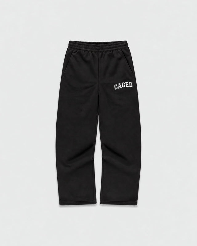 Caged Jogginghose Varsity - Schwarz