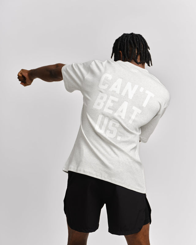 Caged T-Shirt „CBU” – Hellgrau
