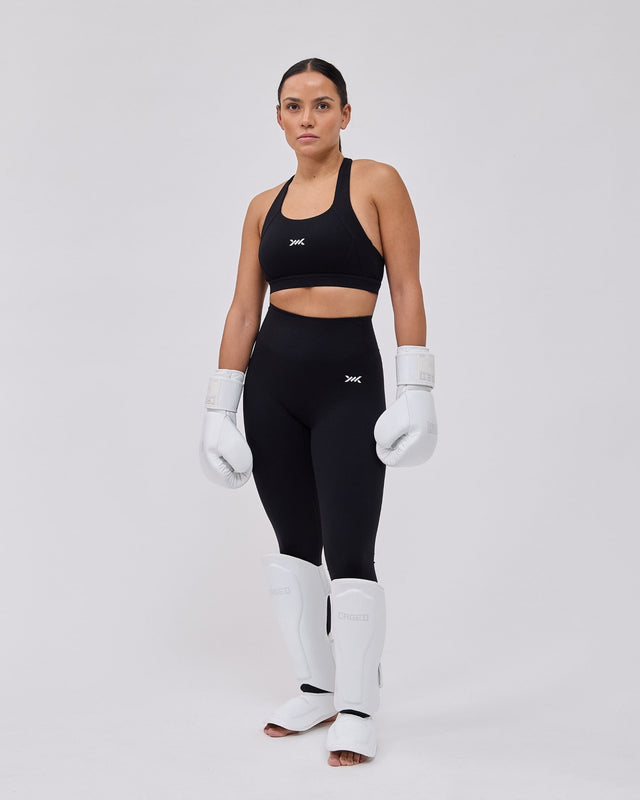 Caged Essential Leggings - Schwarz