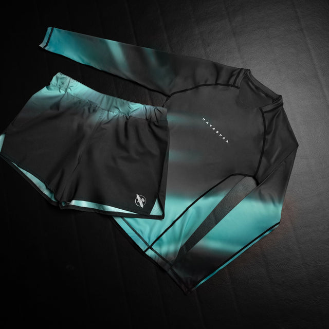 Hayabusa Rashguard Apex Nova Lange Ärmel Damen - Türkis