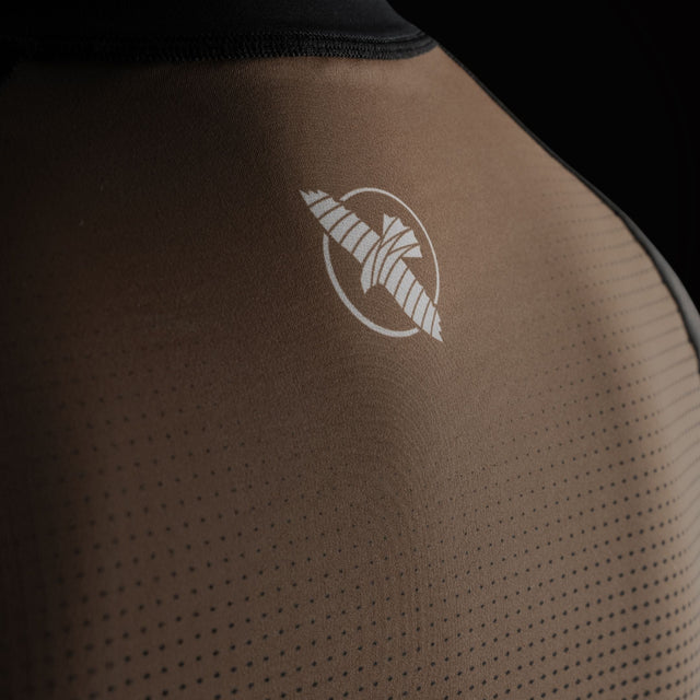 Hayabusa Rashguard Pro Ranked Lange Ärmel Damen - Braun