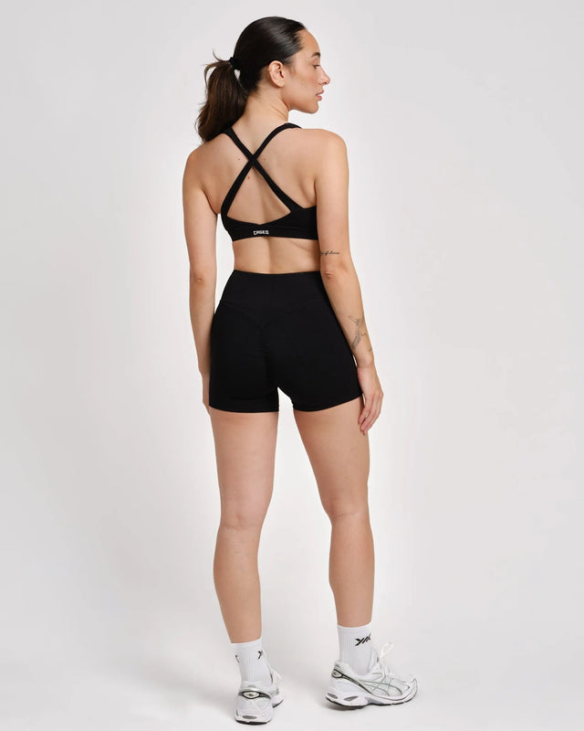 Caged Sports Bra Essential - Schwarz