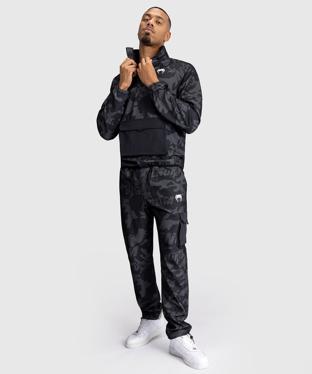 Venum Trainingsjacke Trooper - Schwarz/Dunkelgrau
