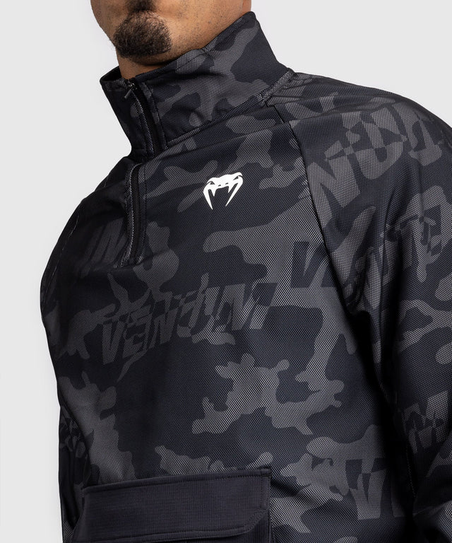 Venum Trainingsjacke Trooper - Schwarz/Dunkelgrau