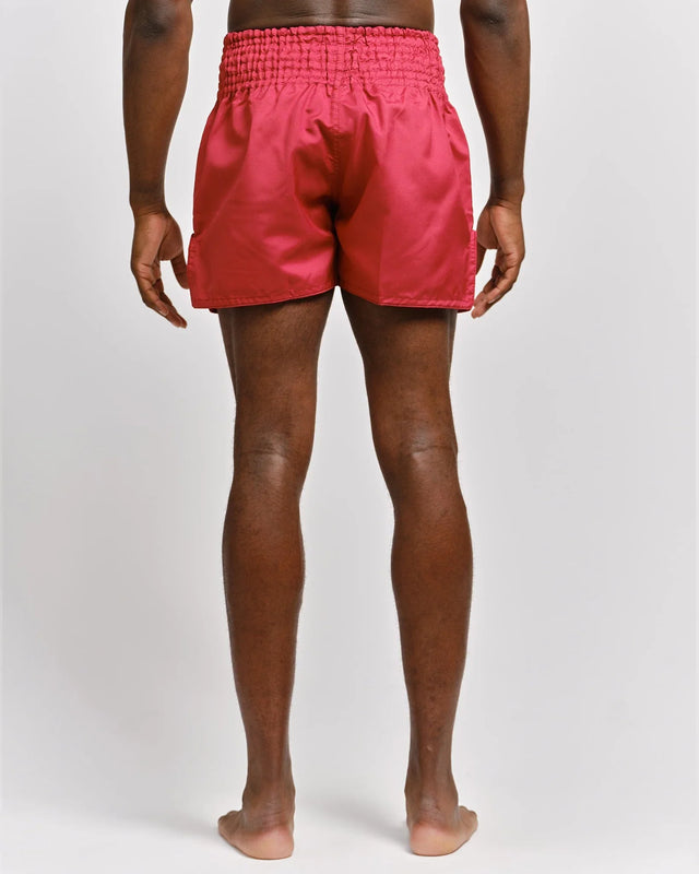Caged Muay Thai Shorts Classic – Rot
