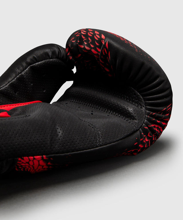 Venum Boxhandschuhe Matupa - Schwarz/Rot/Silber - Foto 3