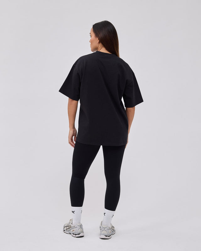 Caged Classic T-shirt - Schwarz