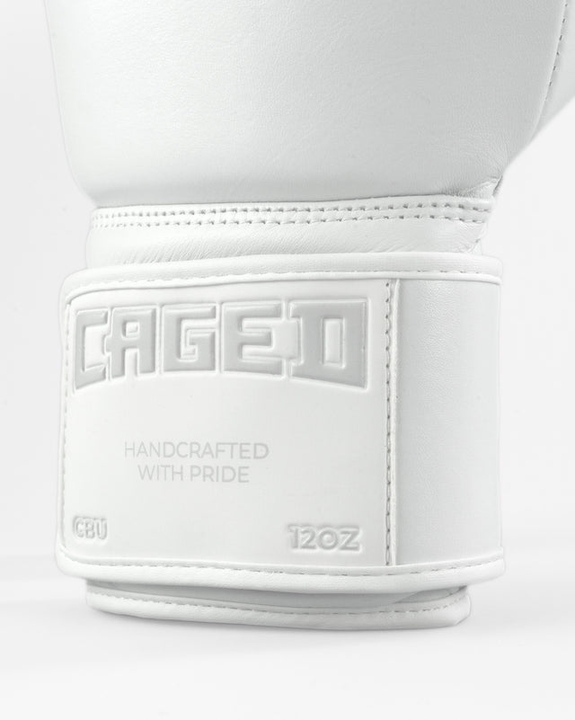 Caged Boxhandschuhe 'X' Series - Weiss/Weiss
