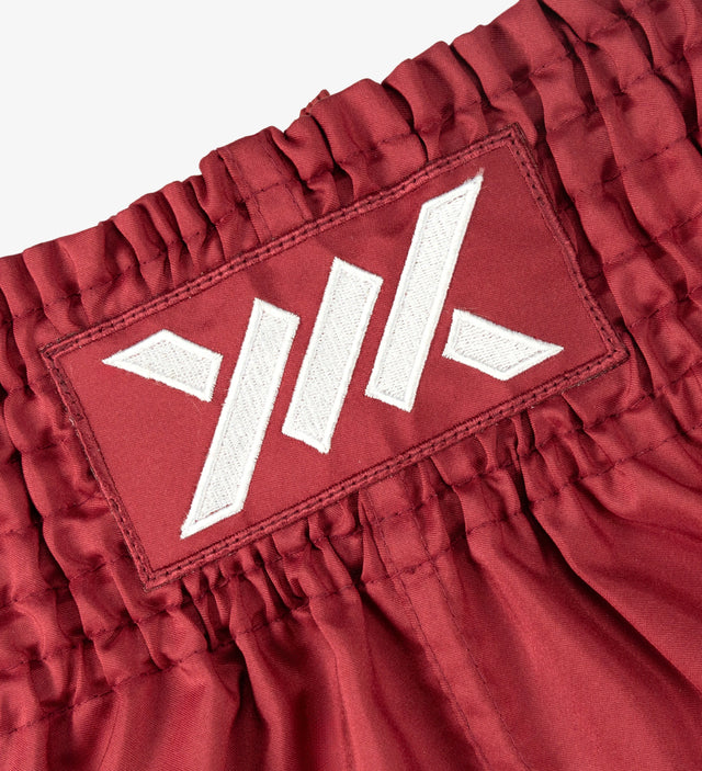 Caged Muay Thai Shorts Classic – Rot vrouw