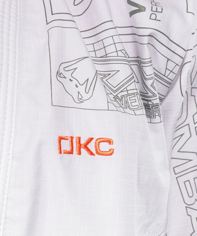 Venum x Karate Combat Karate Gi - Weiß/Grau