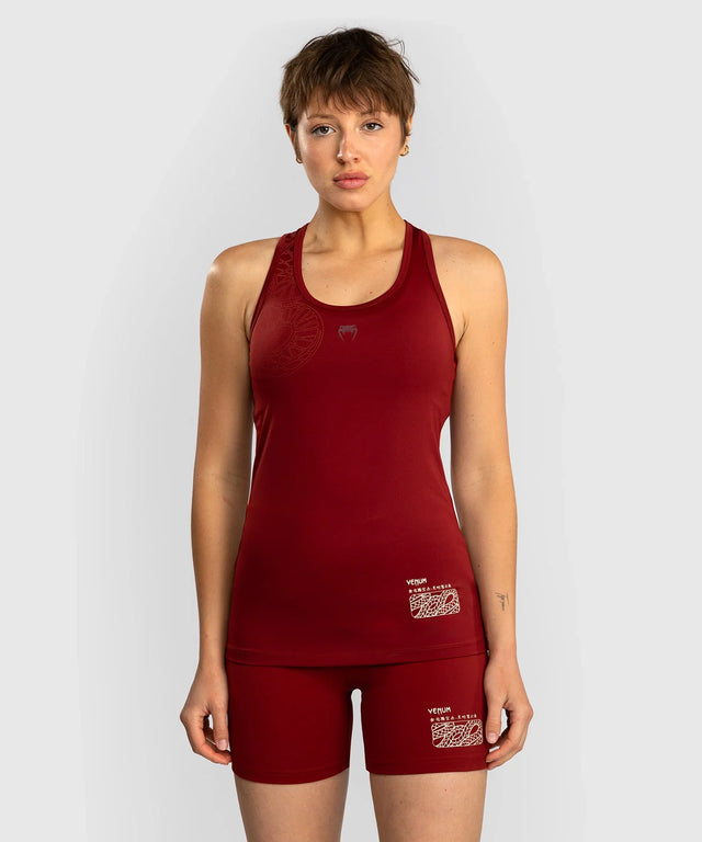 Venum Damen Tank Top Serpenti – Burgundy