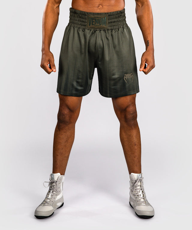 Venum Boxhosen Stealth - Khaki/Dunkelgrün