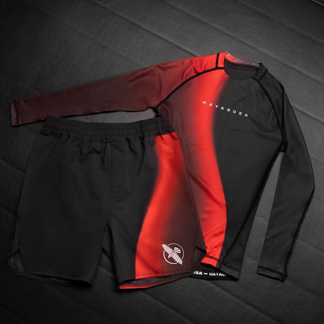 Hayabusa MMA Shorts Apex Nova Kinder - Rot