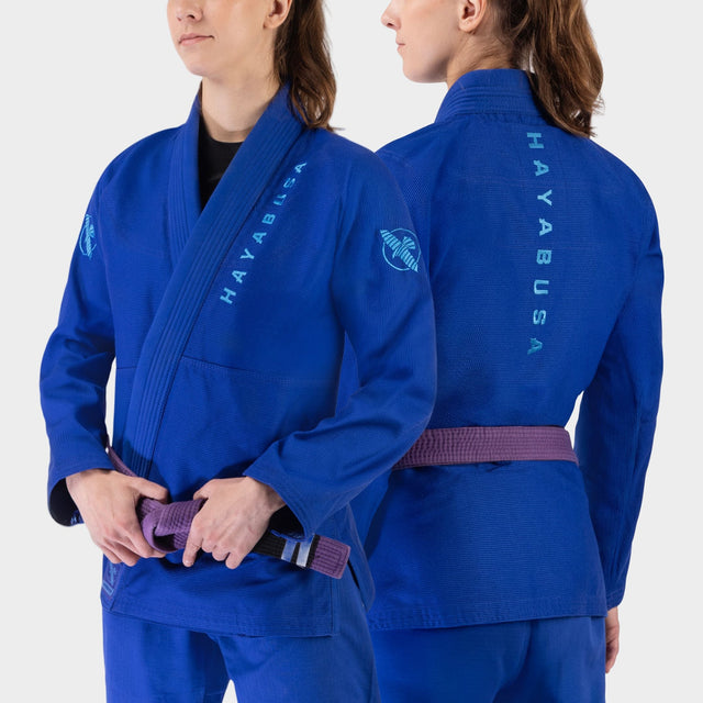 Hayabusa BJJ Gi Jacke Core Lightweight Damen - Blau