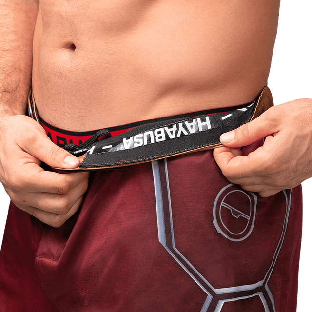 Hayabusa Marvel MMA Shorts Iron Man - Rot