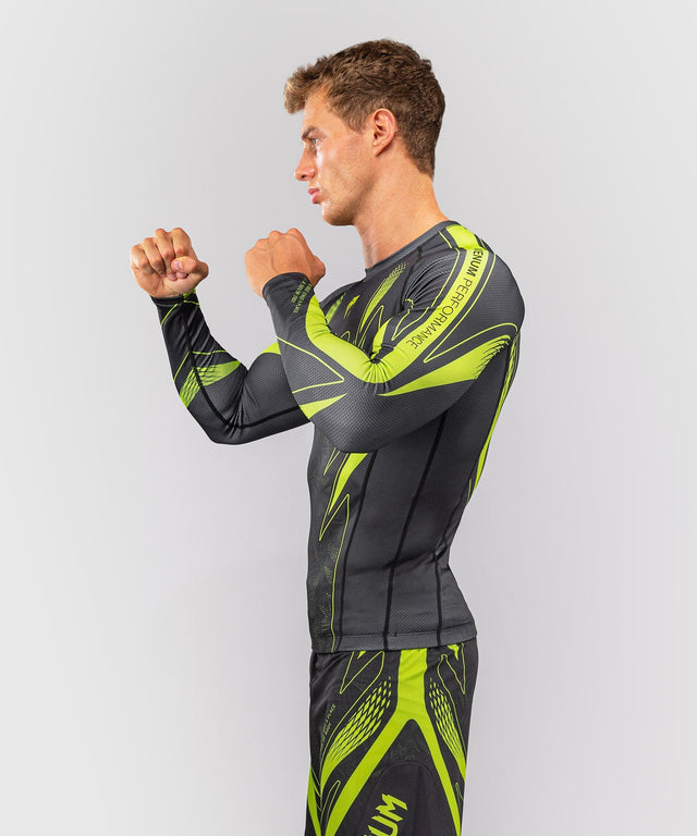 Venum Rashguard Amazonia Reborn Lange Ärmel - Schwarz/Grün