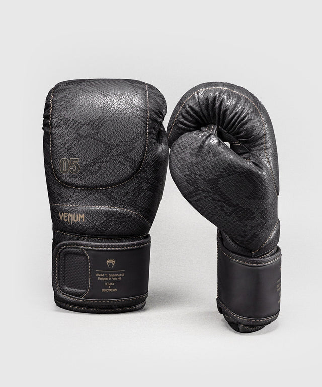 Venum Boxhandschuhe Impact Evo Scales - Dunkelgrau