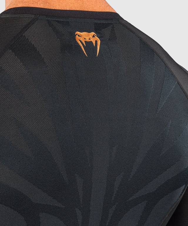 Venum Rashguard G-Fit Revolution Lange Ärmel - Schwarz/Kupfer