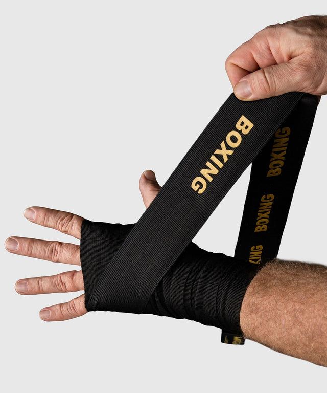 Venum Boxbandagen Kontact Evo - Schwarz/Gold