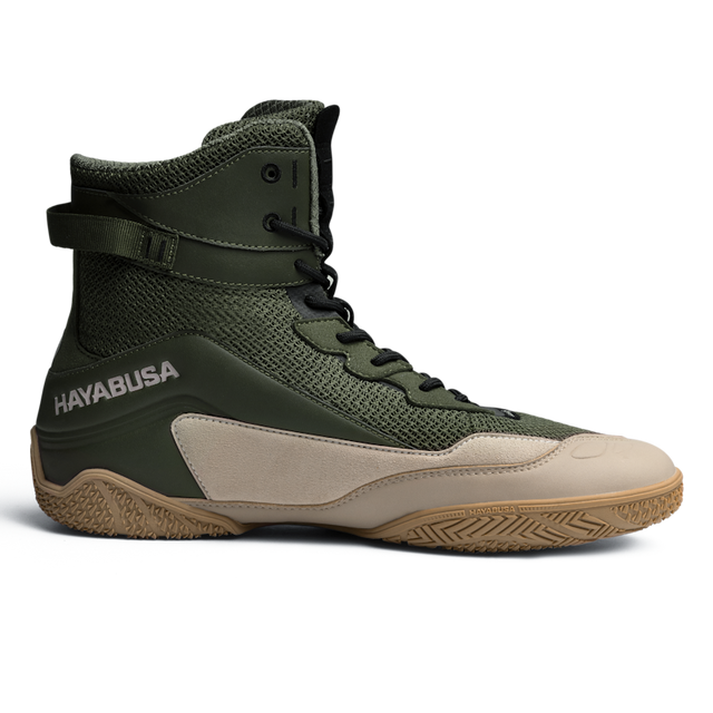 Hayabusa Boxschuhe Talon - Khakigrün/Beige