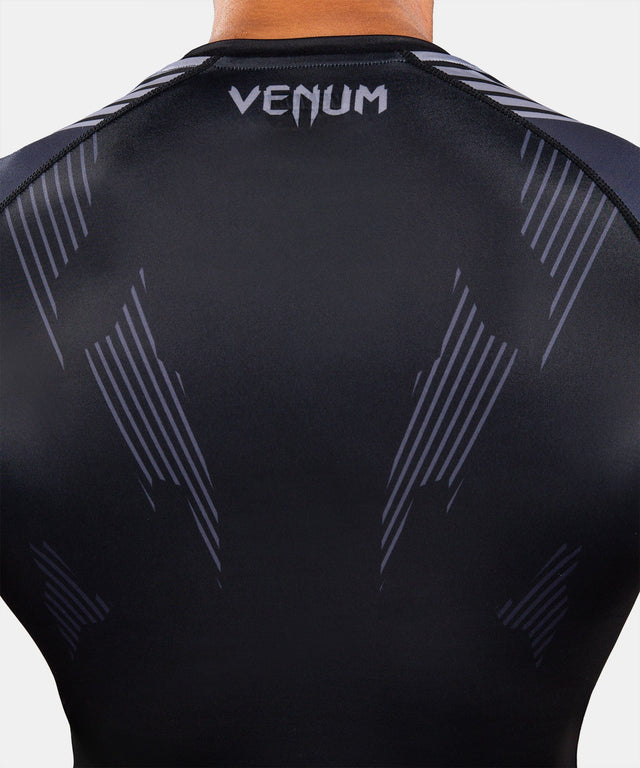 Venum Rashguard No-Gi 6.0 Kurzarm - Schwarz/Grau