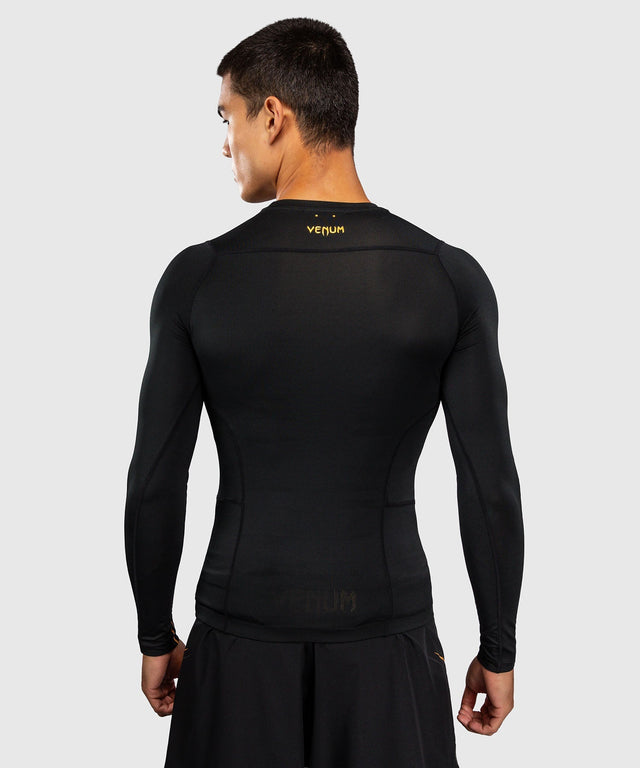 Venum Rashguard G-Core Lange Ärmel - Schwarz/Gold