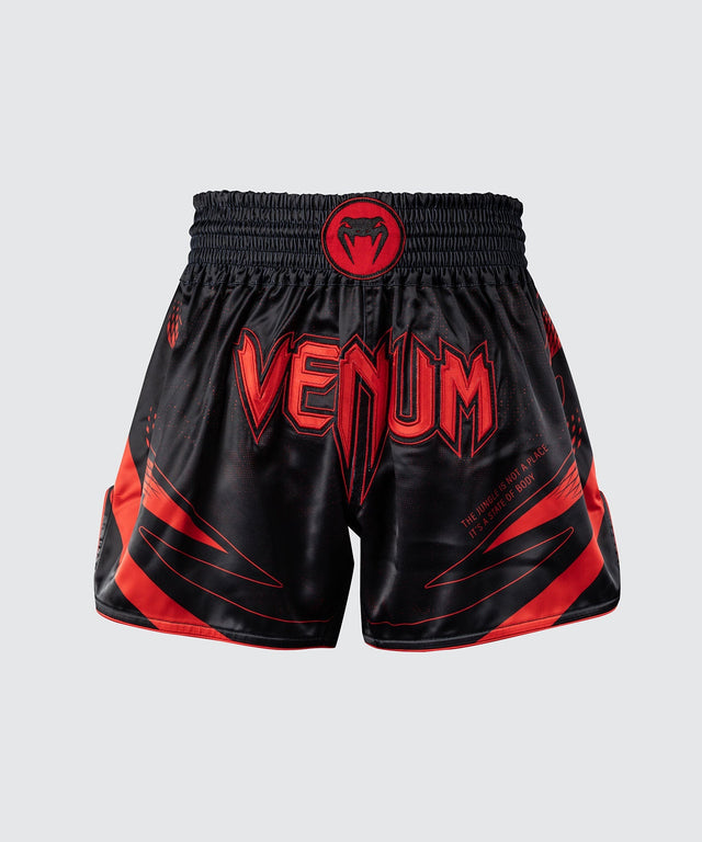 Venum Muay Thai Shorts Amazonia Reborn - Schwarz/Rot