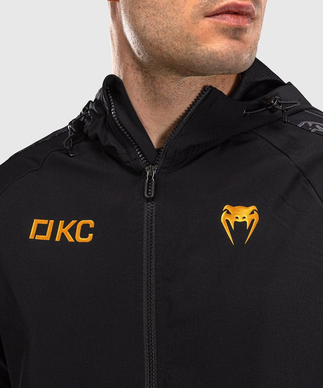 Venum Karate Combat Trainingsjacke - Schwarz/Grau
