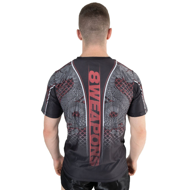 8 WEAPONS T-Shirt Naga Yant - Schwarz/Rot