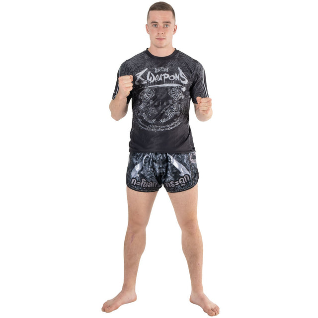 8 WEAPONS T-Shirt Functional - Schwarz/Grau