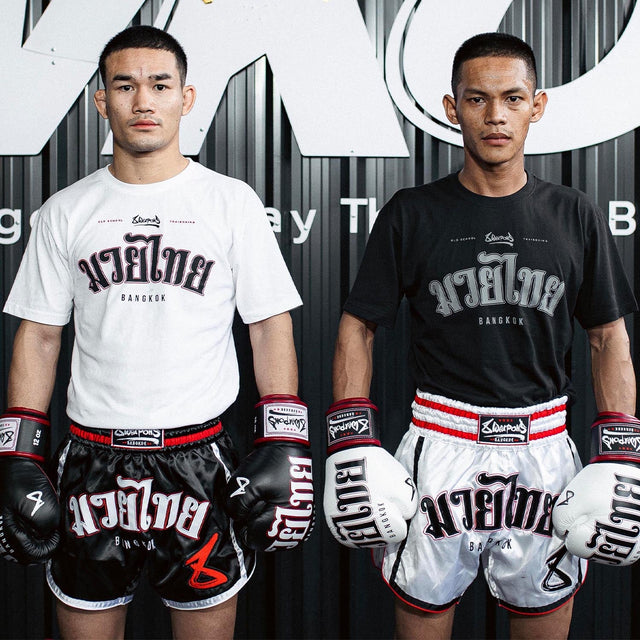 8 WEAPONS T-Shirt Bangkok - Weiß/Schwarz