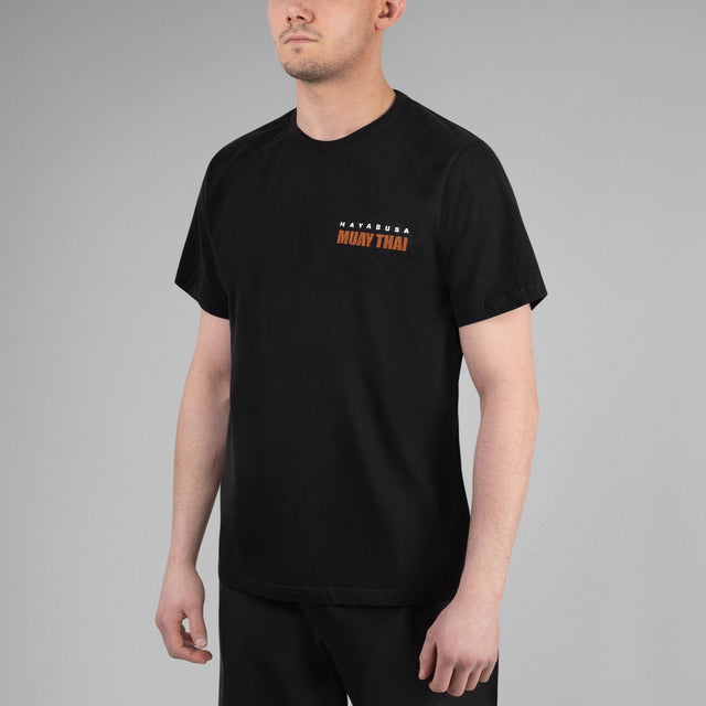 Hayabusa T-Shirt Discipline - Muay Thai - Schwarz