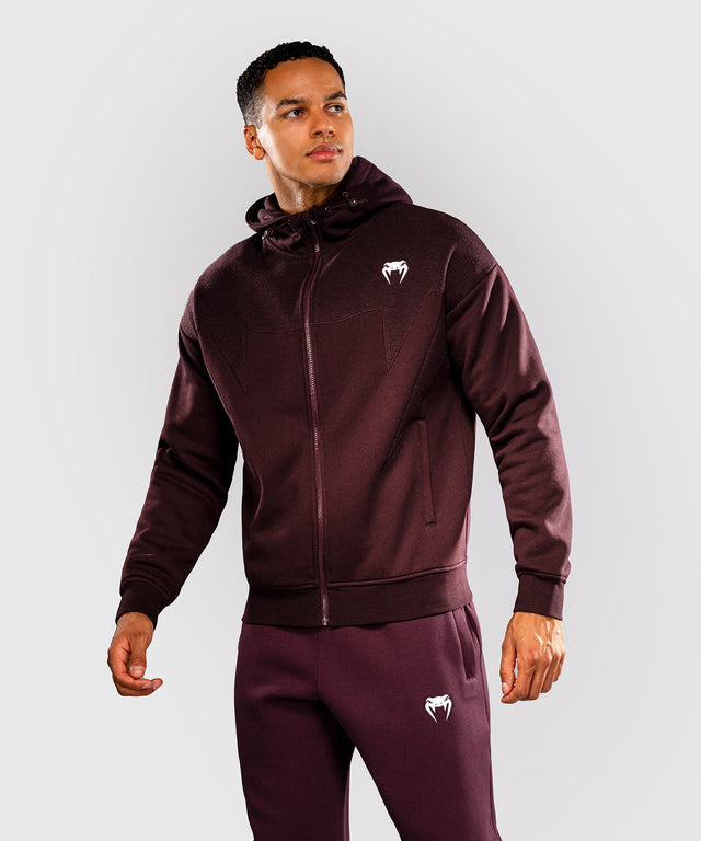 Venum Trainingsjacke Attack Fleece & Weave - Bordeauxrot