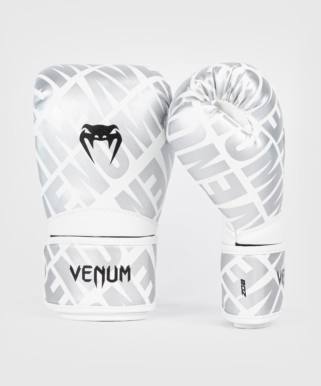 Venum Boxhandschuhe Contender 1.5 XT Kinder – Weiss/Silber