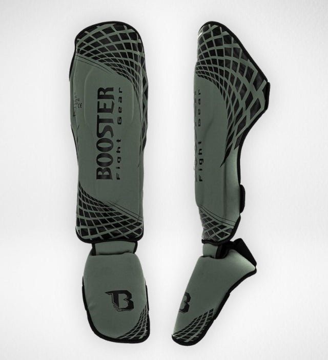 Booster Schienbeinschoner BFG Cube - Khaki Grün/Schwarz