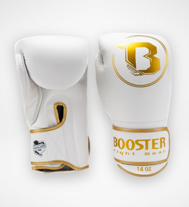 Booster Boxhandschuhe PRO BGL VX4 – Weiss/Gold