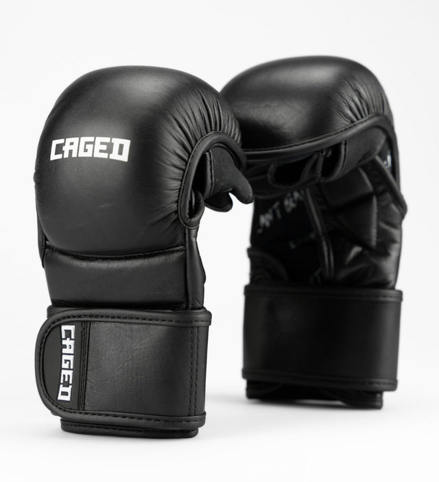 Caged MMA Handschuhe 'X Series' Sparring - Schwarz/Weiss