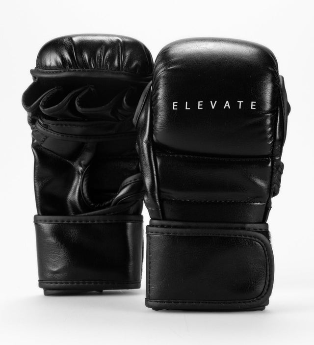 Elevate MMA Sparring Handschuhe Prime – Schwarz/Weiss