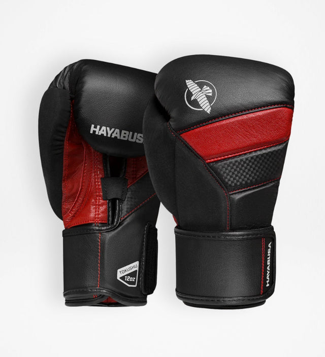 Hayabusa Boxhandschuhe T3 – Schwarz/Rot