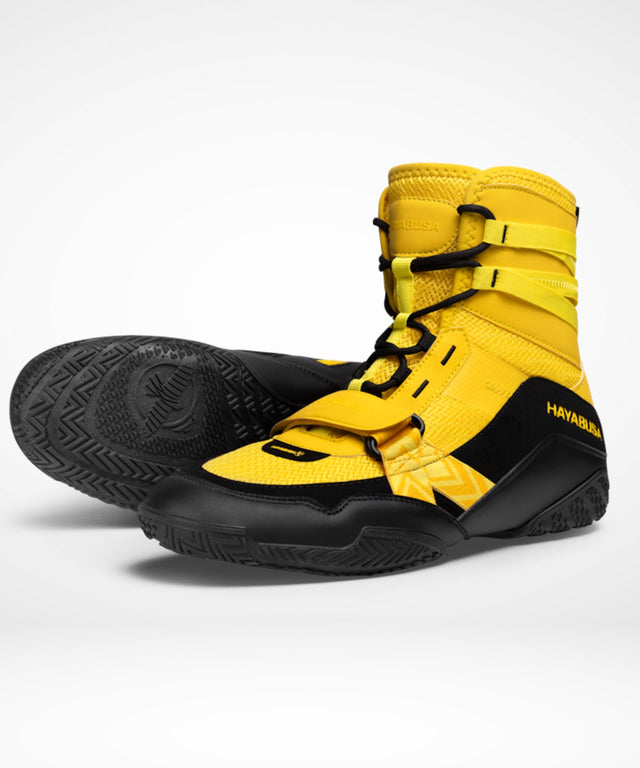 Hayabusa Boxschuhe Strike - Gelb/Schwarz