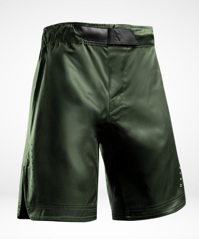 Hayabusa MMA-Shorts Core Lang - Dunkelgrün
