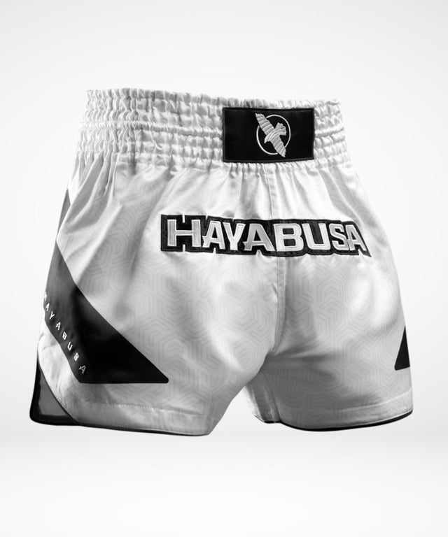 Hayabusa Muay-Thai-Shorts Core - Weiss