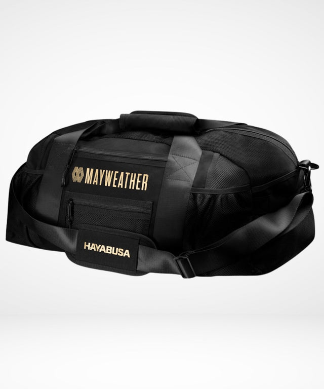 Hayabusa x Mayweather Sporttasche Mesh - Schwarz/Gold