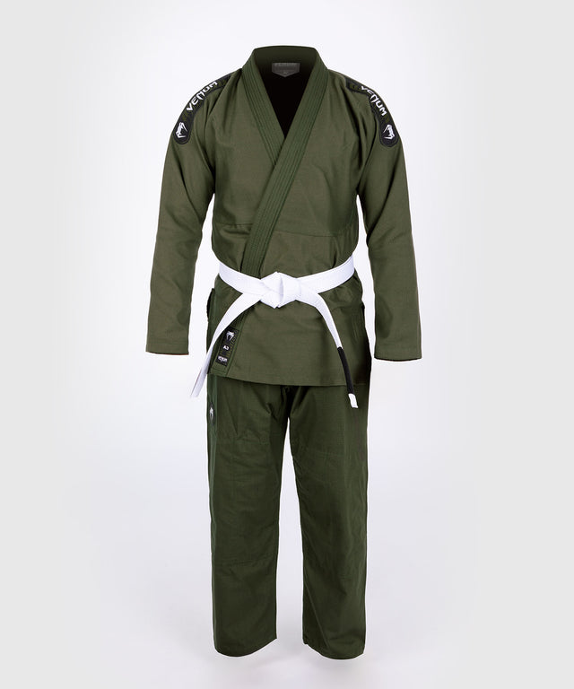 Venum BJJ Gi First - Khaki Grün - inkl. weißem Gürtel