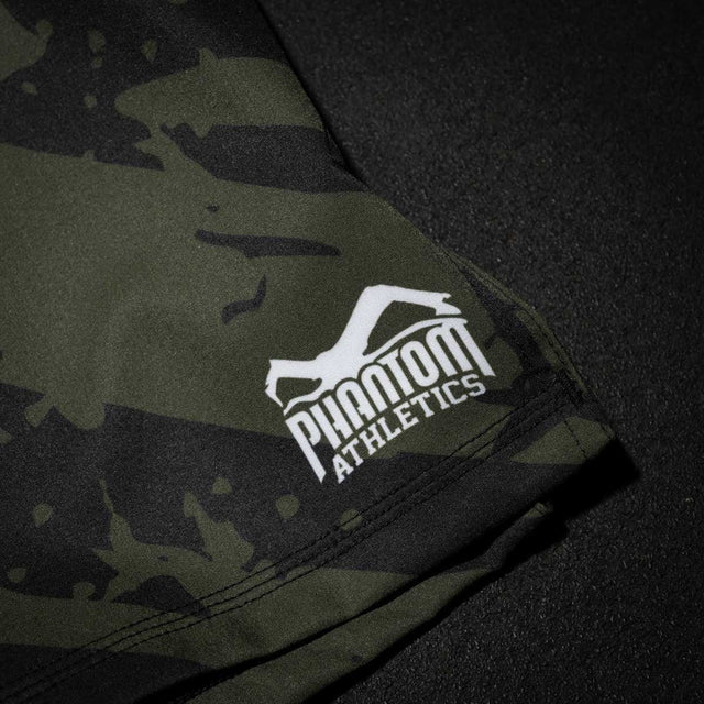 Phantom Athletics MMA Shorts EVO Tiger Camo - Army